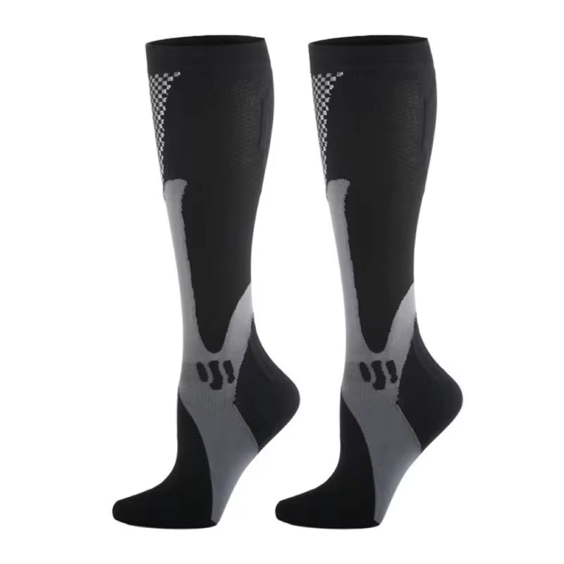 Varicose Veins Socks Compression Stockings Nurse Sports Cycling Socks for Diabetics Running Gift for Men Diabetes Nature Hiking