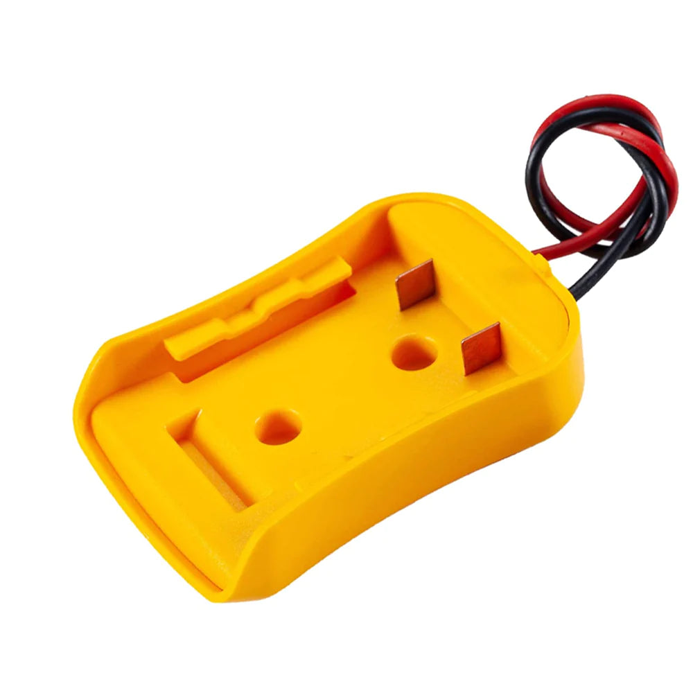 Power Connector DIY Battery Adapter Holder Dock for Dewalt 18V/20V Max Battery